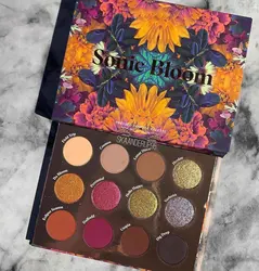 Foreign trade hot sale new 12-color eyeshadow palette can be customized logo