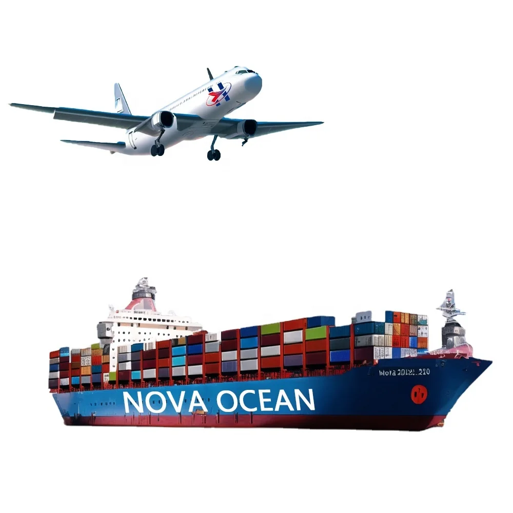 NOVA OCEAN Logistics Company Alibaba Verified Freight Forwarder FBA DDP Air Sea Railway Truck Shipping Agent From China To USA