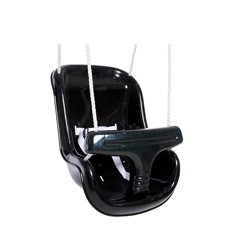 
Factory Directly Price Plastic Toddler Bucket Swing Chair with Hanging Rope 