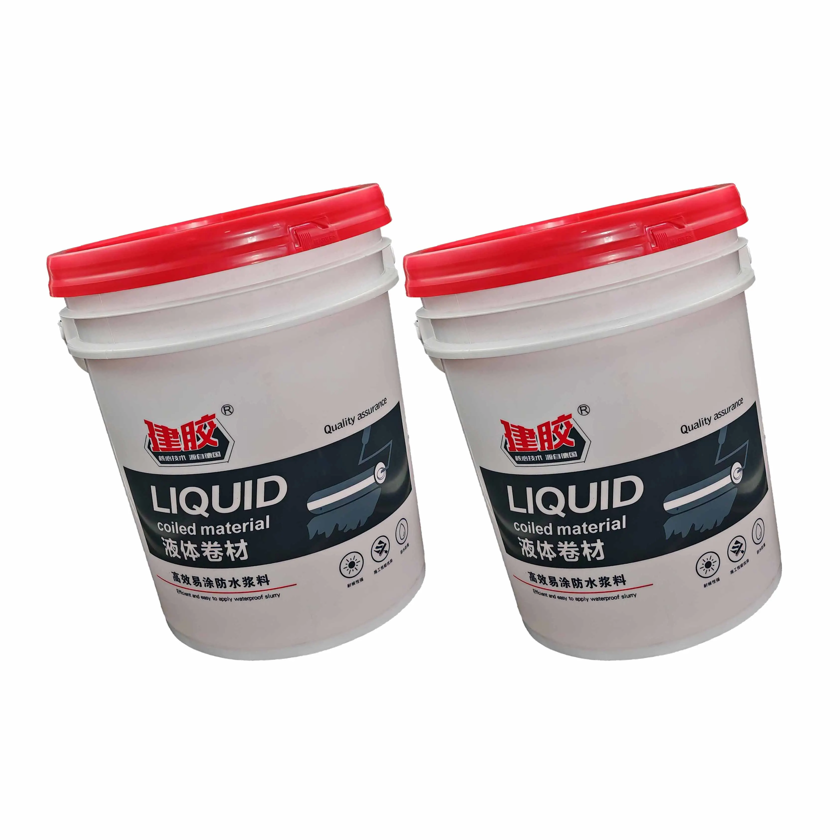 Domestic and Commercial Rubberized Bitumen Waterproof Coating Membrane Liquid Rubber Waterproofing  For Construction