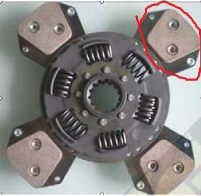 5133696 High quality tractor Clutch Disc for FIA T480