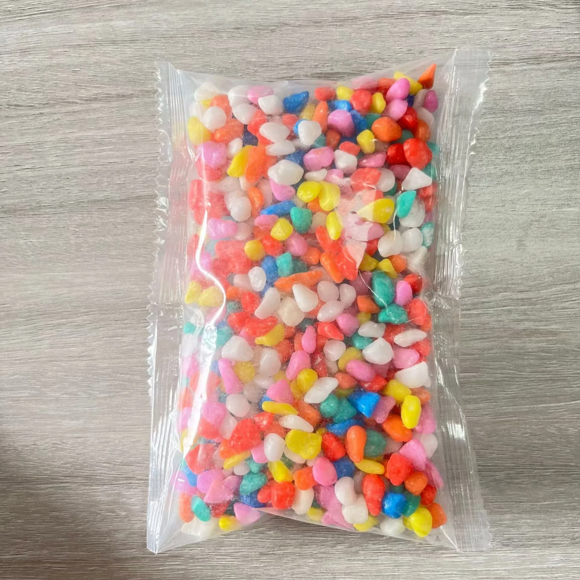 Aquarium Fish Decorated Rocks Mix Color Gravel decorative Pebble stone For Garden Landscape Plants Aquarium Colored Stones For