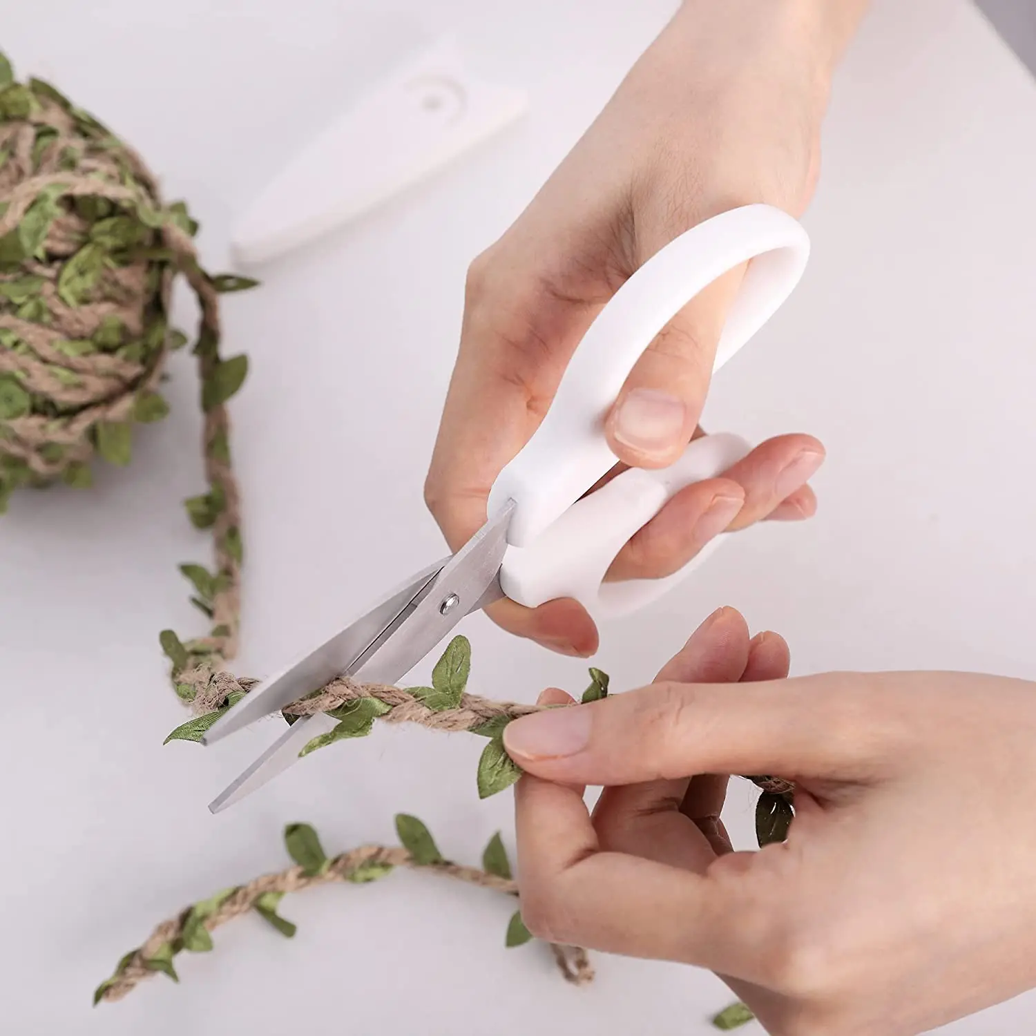 6in Multipurpose Scissors, Comfort Grip, Stainless Steel Sharp Basic Shears