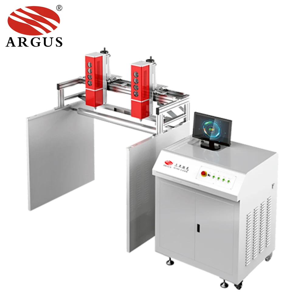 ARGUS CO2 Laser Scoring Machine Digital Control System New Automated Roll-to-Roll Flexible Film Packaging Supports AI Graphic