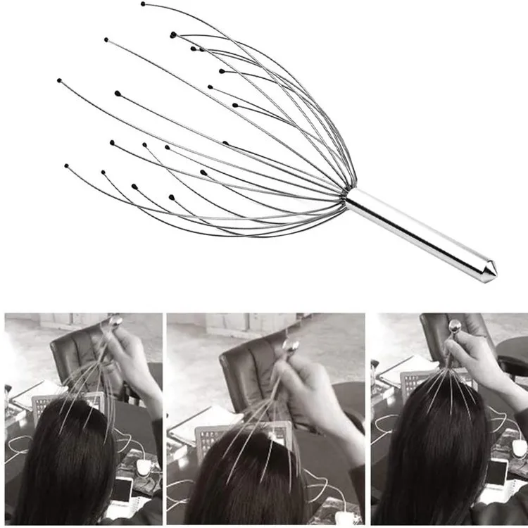 Dropshipping scalp cheap personalized handy fingers claw head massager