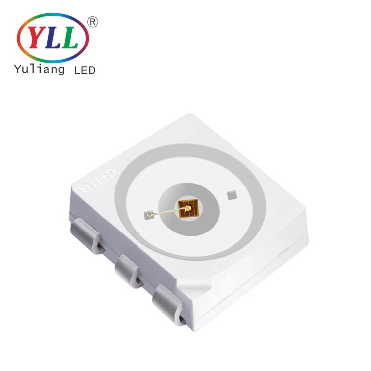 Yuliang led ultra bright Epistar chip 0.5w 3433 green blue red smd led for automotive light, decorative light, ambient light