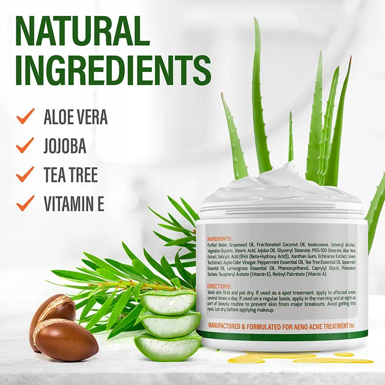 
Face Tea Tree Pimples And Dark Spot Removal Salicylic Acid Anti Scar Best Pimple Remove Acne Cream 