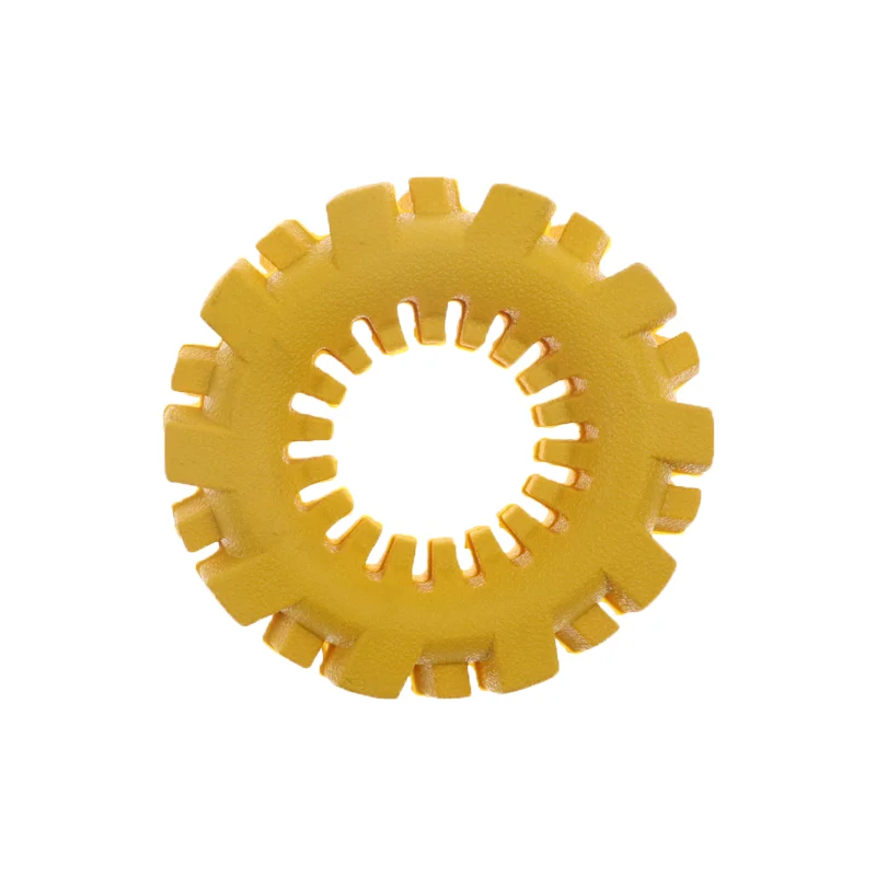 New Durable Non-toxic Pet Chew Tire Shape Circle Ring Toys Natural Rubber  Interactive Dog Toy