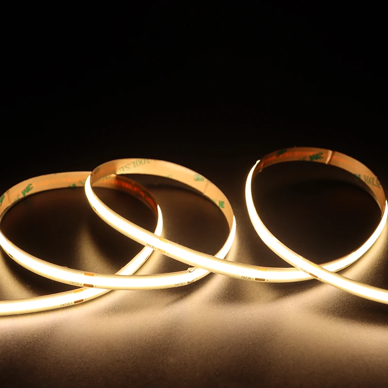 Hot Sale 480LED/M 8mm 24V IP68 Outdoor Waterproof Led Strip Light Cob Led Strips