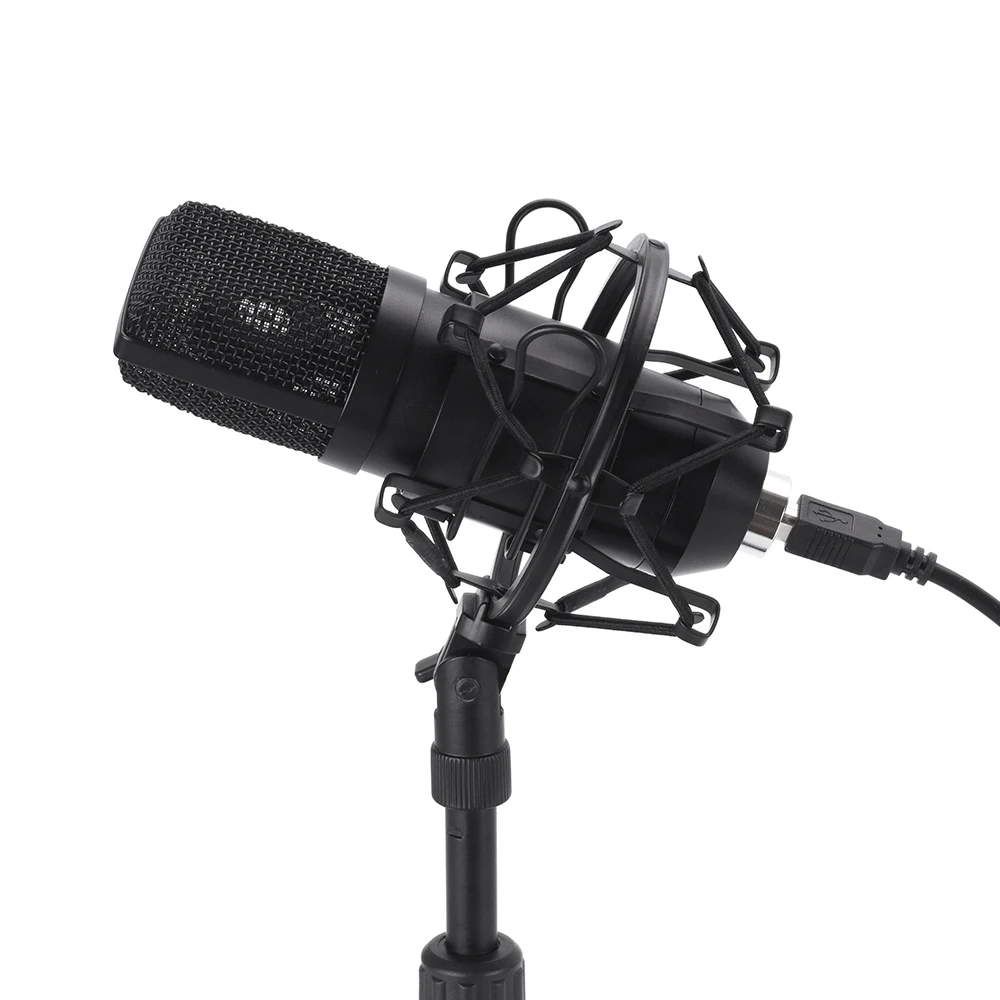 Профессиональный конденсаторный микрофон BM800 Studio mic запись с xlr USB разъем