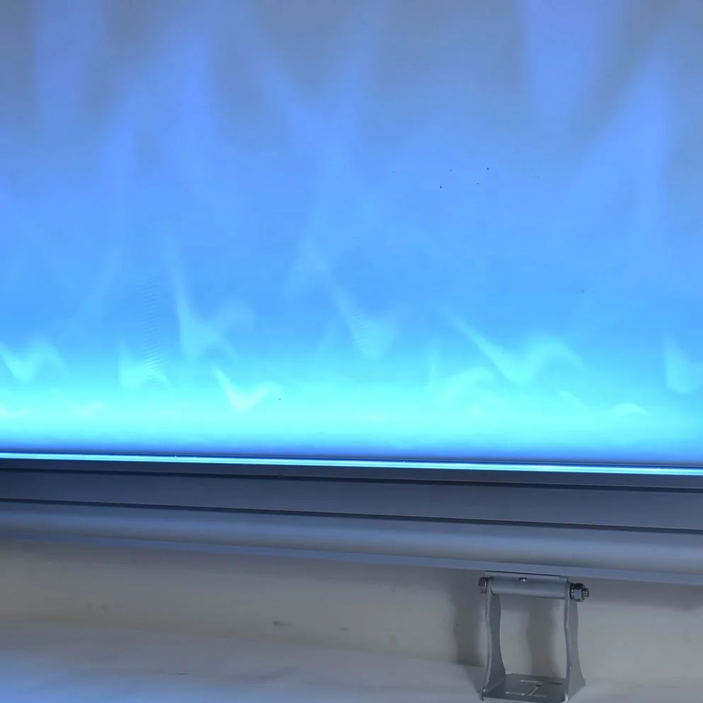 Контроль Rgb Светодиодный линейный фасадный настенный светильник с водяным узором для коммерческих зданий и ландшафтов