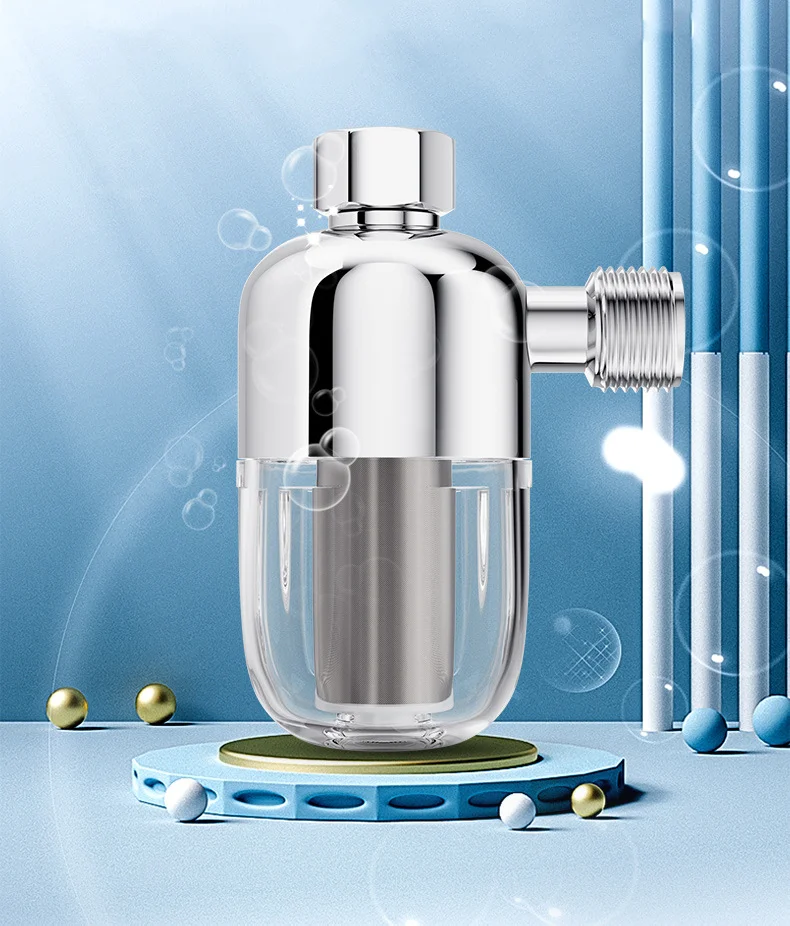 Myteck Metal Alloy Inline Mini Prefilter With Stainless Steel Mesh 40 Micron Before Water Heater Washing Machine Water Filter