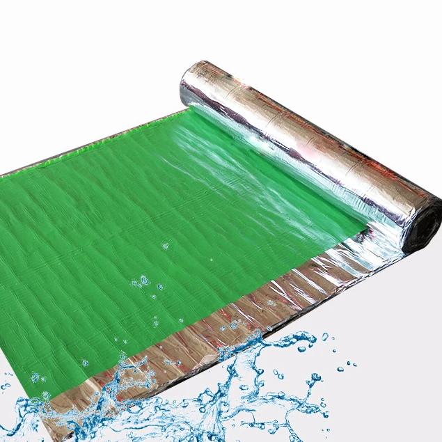 1.5mm bitumen SBS Aluminium waterproof membrane for roofing repaire leaking