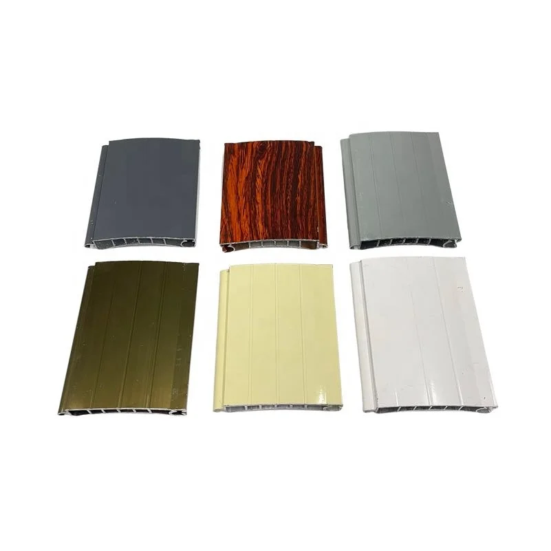 Electric Steel Rolling Shutter Roll up Garage Door Panel Material