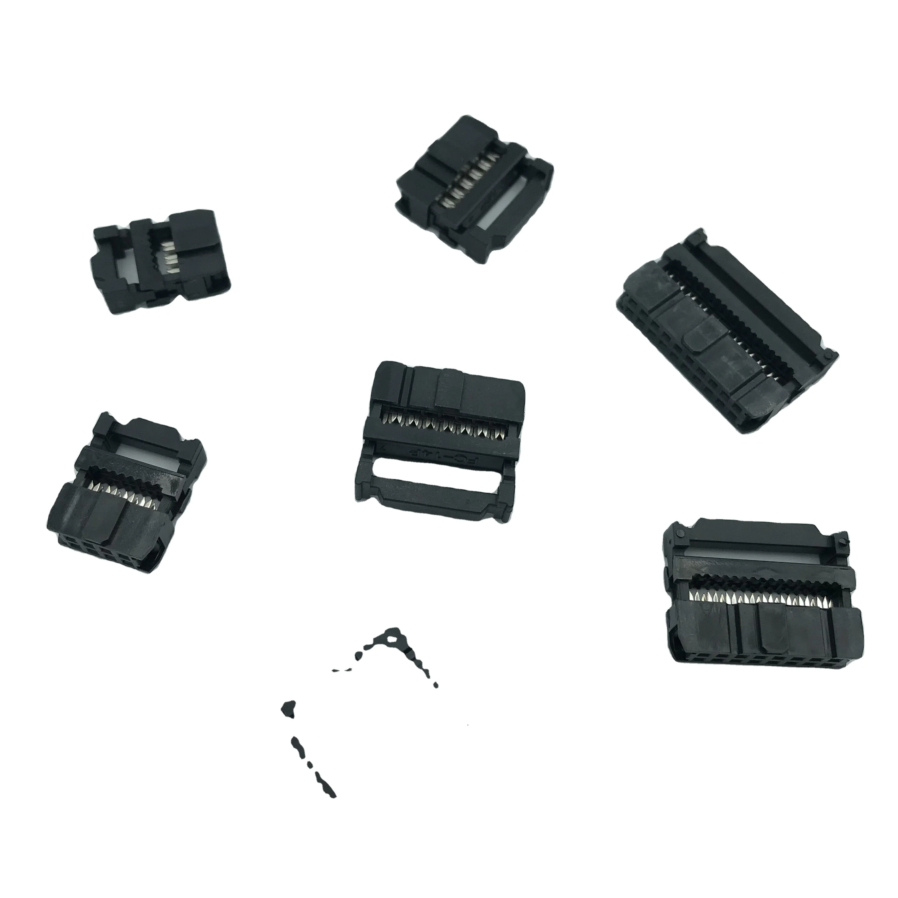 2.54mm idc socket connector flat cable connector idc connector