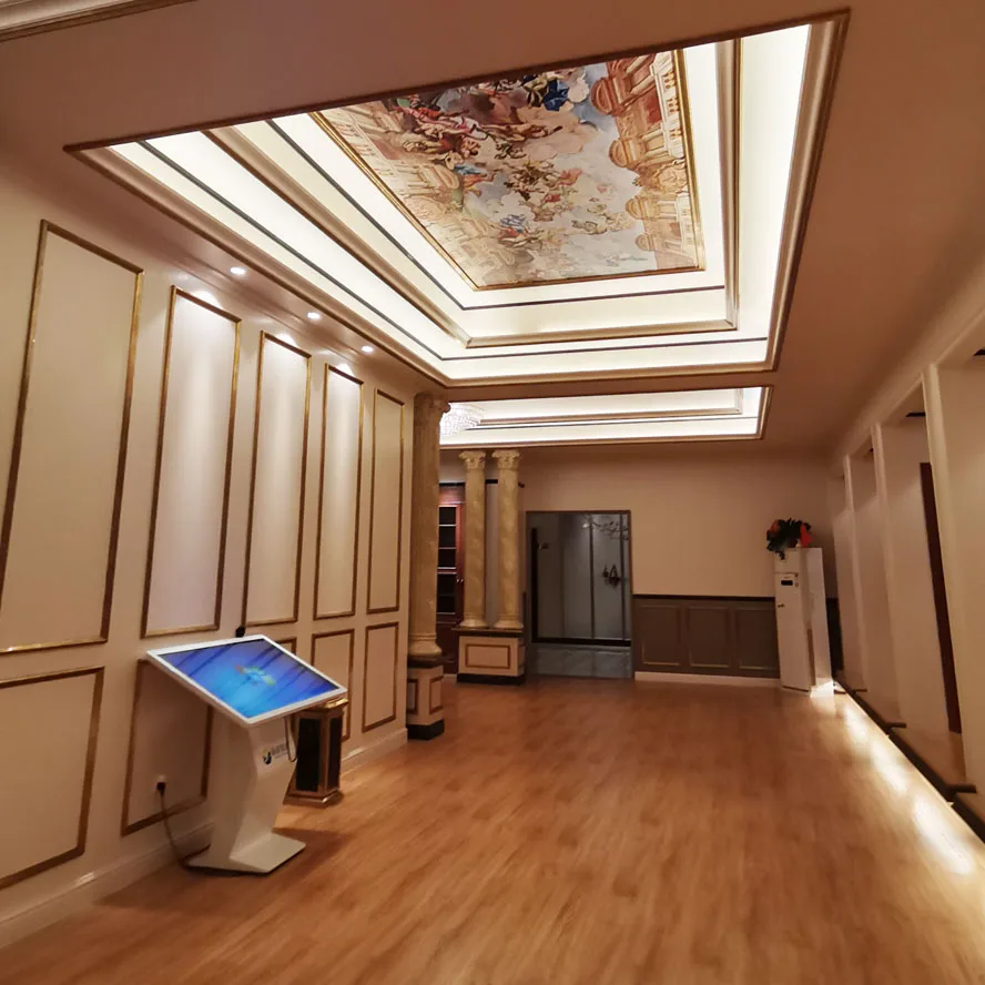 Прочная и высококачественная 3D печать окрашенная ПВХ настенная панель потолок принимается индивидуальная Настройка 2021