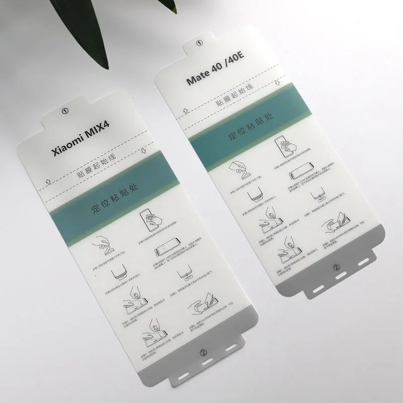 JJT Easy Installation Bubble Free Hydrogel Phone Screen Protector Tpu Film For Xiaomi Mix 4 Xiaomi 10 11 12 Huawei Mate 30 40 50