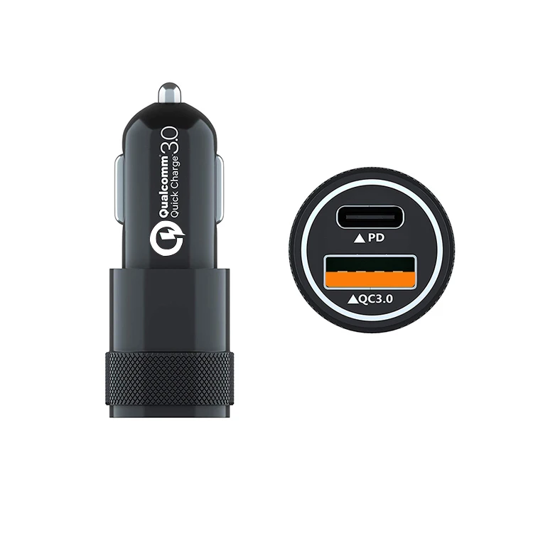 Factory Direct Sales High Quality Double Coil PD PPS QC Car Charger For Wireless Vent Bracket Mobile Phone IOS ANDROID Charging