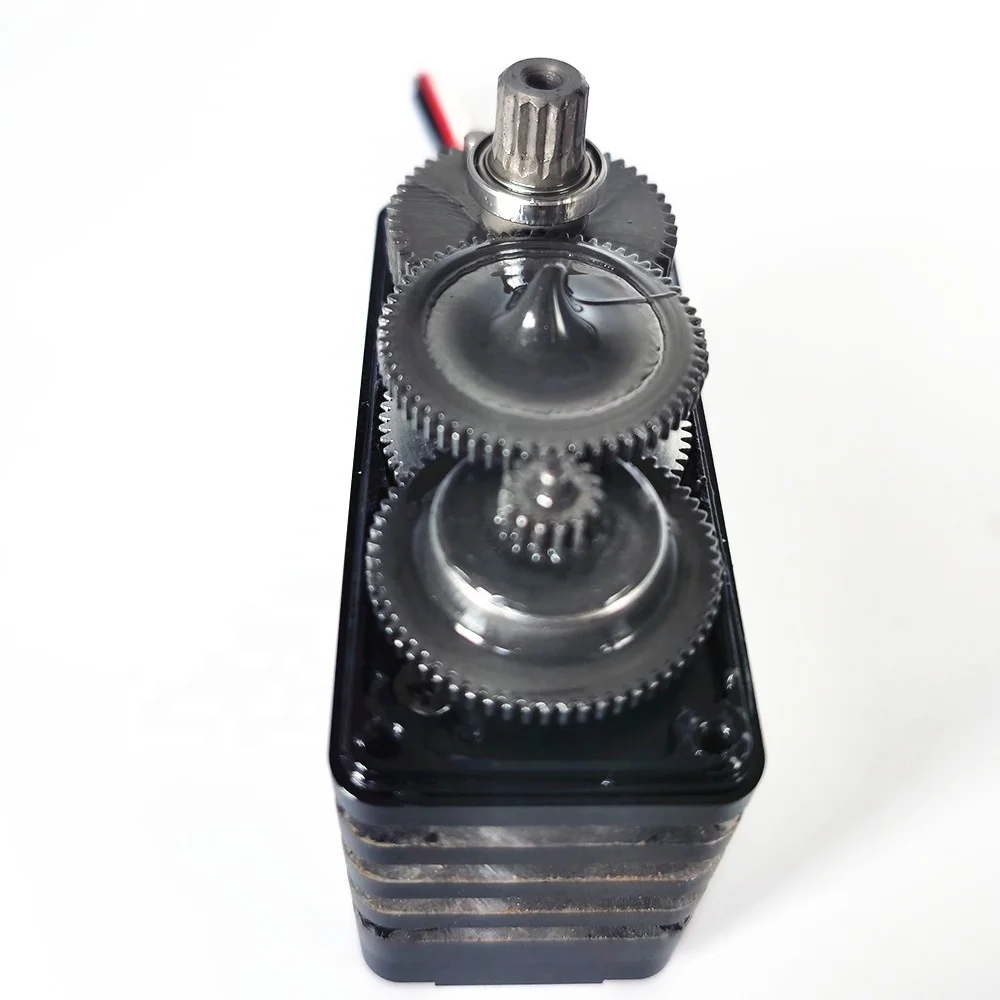 
JX B130 High Voltage 130kg torque brushless servo 