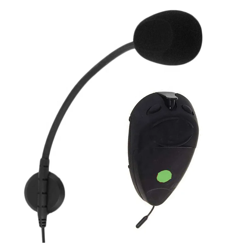 
500 Meters Intercom Helmet Headset MP3 Music Player Motorcycle Part Moto Helmet Headset Interphone Bltooth Handsfree FM Radio 