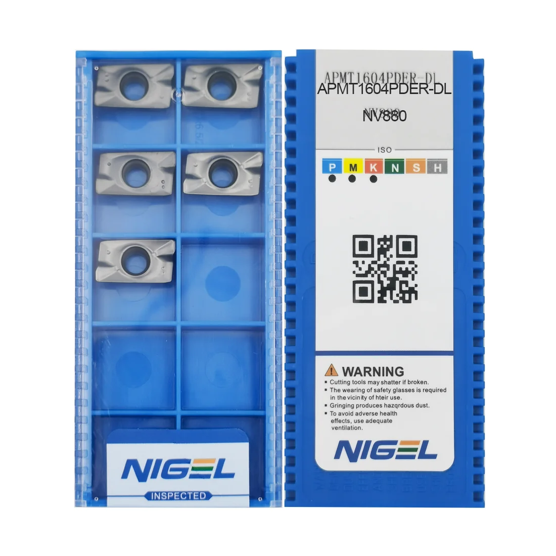 Nigel APMT1604PDER-DL NV880 Milling Insert Turning Inserts Cutting Tools for BAP400R Milling Inserts Tool Holders