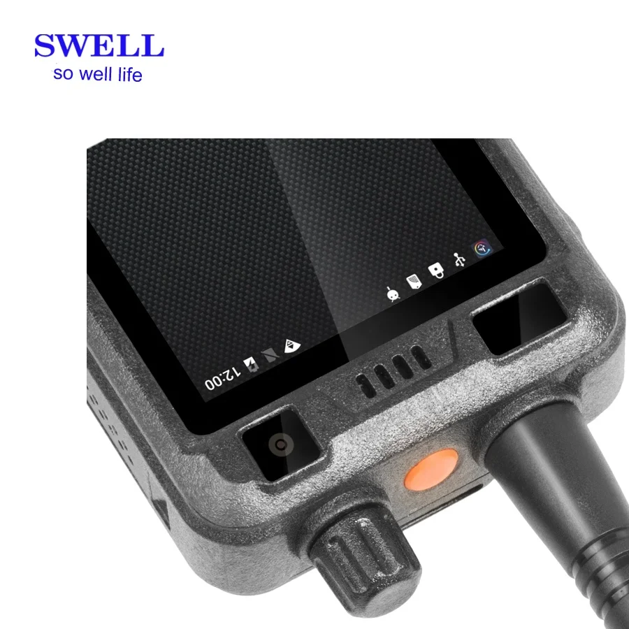 Отекают S35W 400 470 МГц 2 way Радио DMR 5 км иди и болтай walkie talkie PTT телефон с сенсорным экраном в 4G Прочный