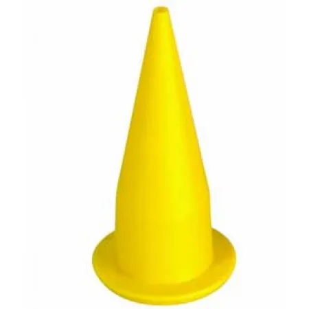 Plastic Innovations Yellow Cone Nozzle for Sausage and Bulk Caulk Guns Caulk Nozzle for Sausage Sealant Use