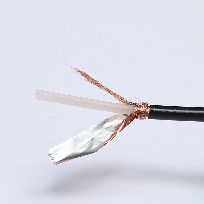 
hot sale RG59 CCTV camera coaxial cable with power cable 