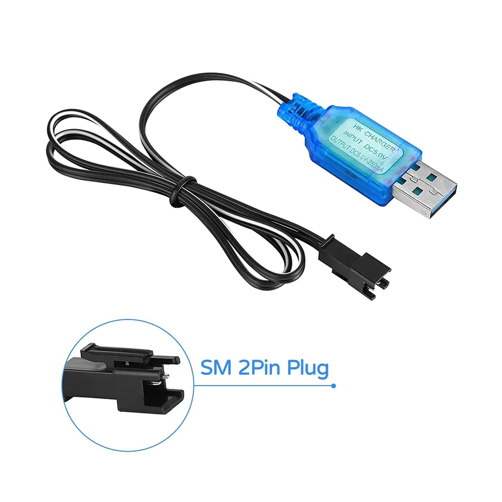 USB-кабель для зарядного устройства 3 7 В с SM-2P разъемом мини-радиоуправляемых грузовиков литий-ионная и Li-Po батарея