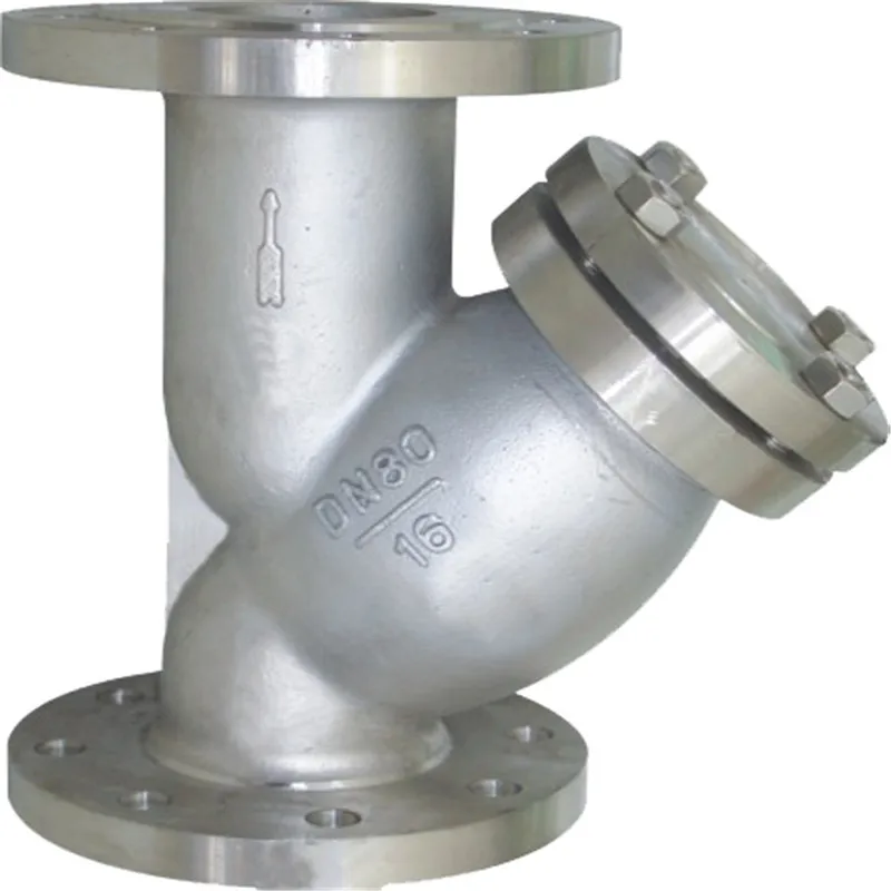 
GL41H PN16 Stainless steel 304 flange strainer stainless steel strainer Y 