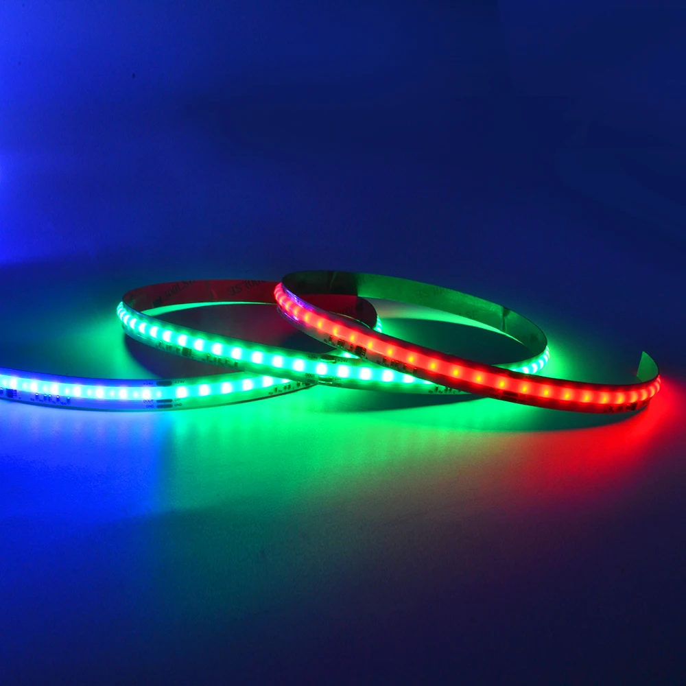 Wholesale High Quality Cob Rgbic With App 100 Ft Led Strip Lights Rgb Ic 12V Ws2812B Rgb Led Pixel Strip