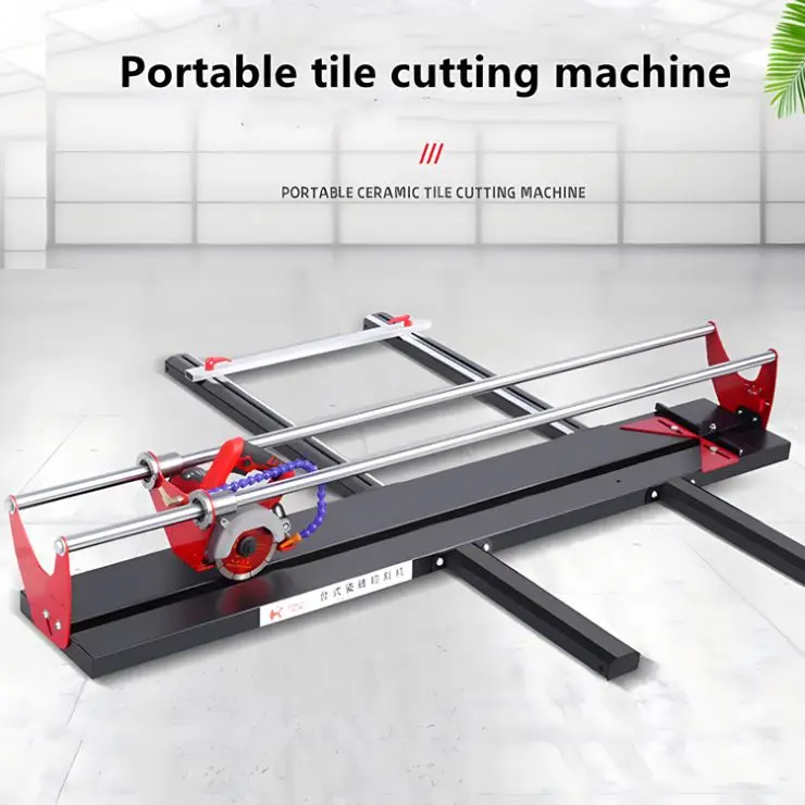 Fixed while cutting ceramic tile Inclined triangular hillside D-4 tile cutting machine