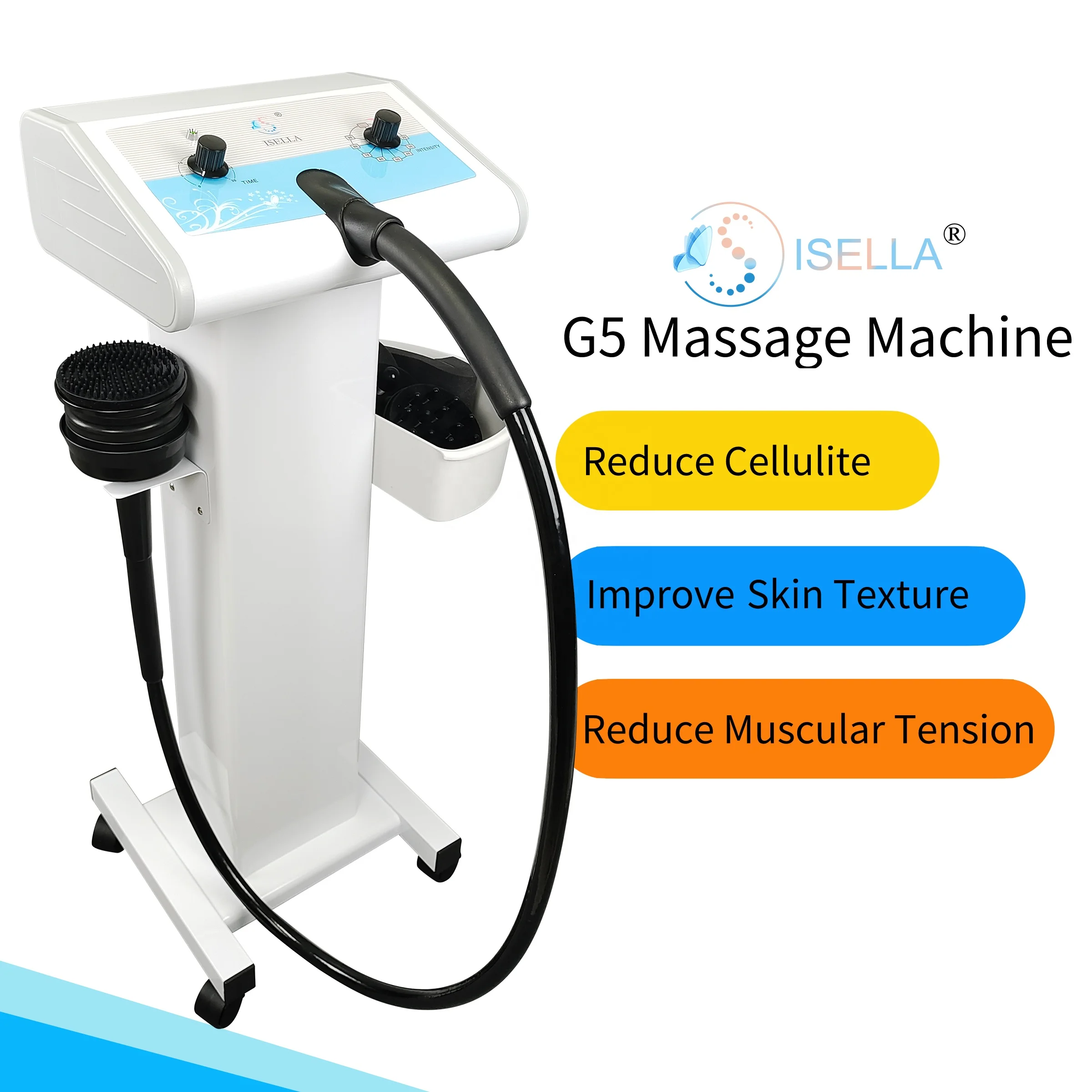 Высококачественный Вибрационный массажер ISELLA G5 Антицеллюлитный аппарат