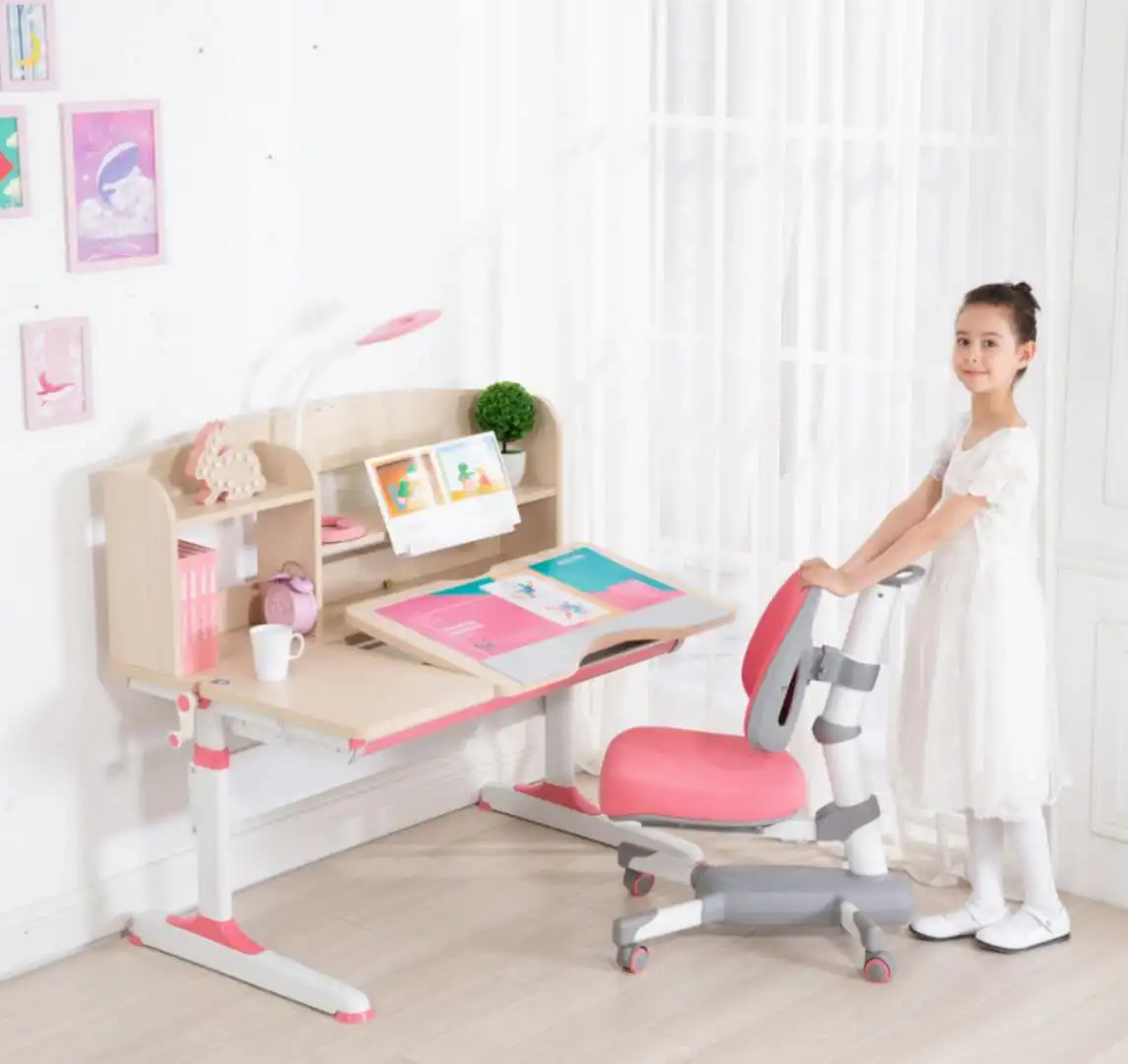 
Kid Srite height adjustable bedroom desk computer ergonomic desk kids modern study desk 