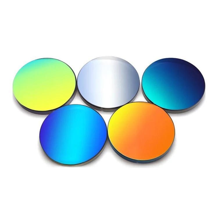 Hot Sell  1 49 CR39 Mirror Coating Sunglasses Lenses UV400 Polarized Lens