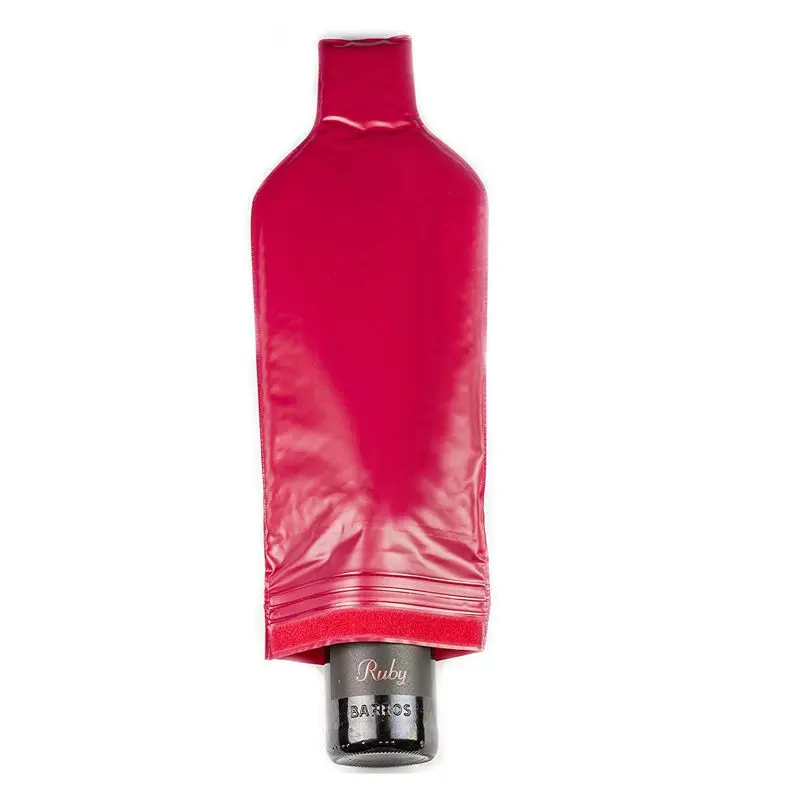 Recycled PVC Packing Sleeve Travel Bubble Wine Bags Wine Bottle protector