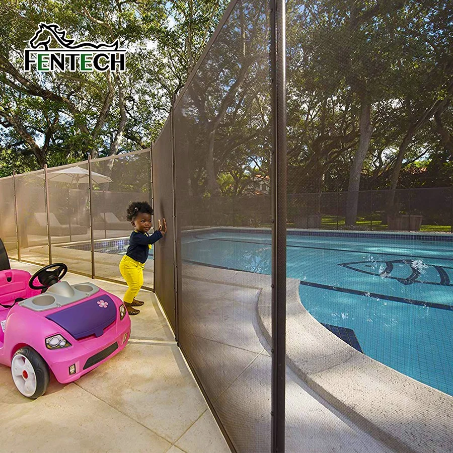 Fentech hot sale removable temporary swimming inground pool fence
