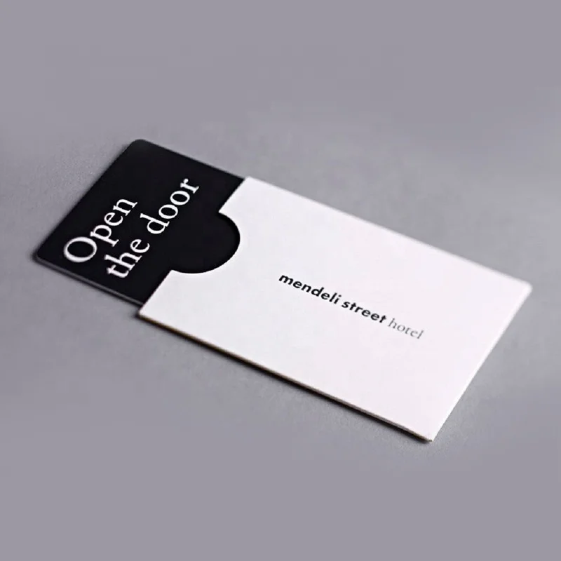 Custom Luxury Coupon VIP Business Member Credit Card Card Box With Magnet