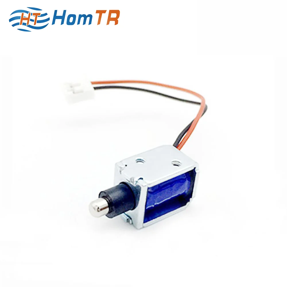 HomTR DC12V open frame push pull solenoid HTO-0415L