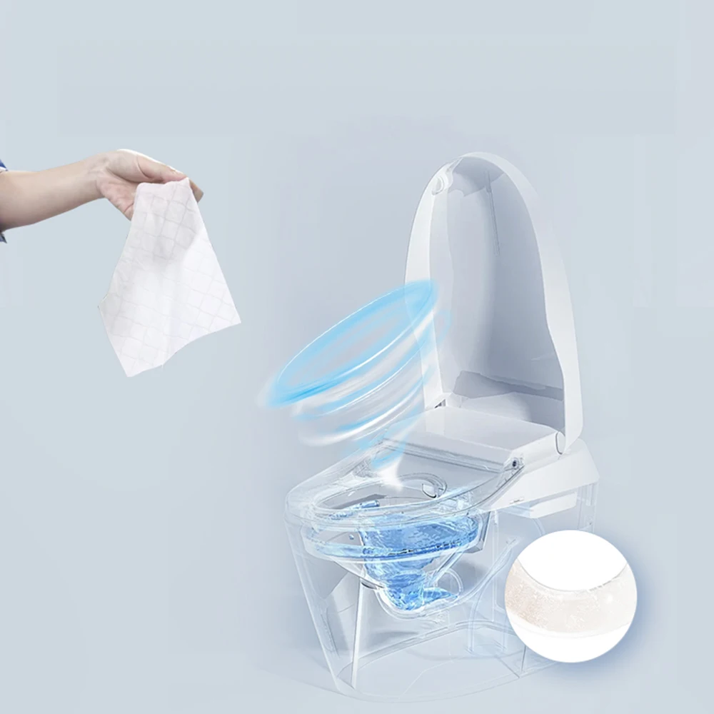 Wet Toilet Paper Flushable Pouch Wet Wipes Eco Friendly Wet Toilet Wipes