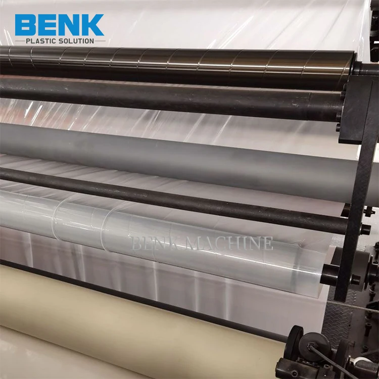 pvc film five-roll calender production line small extrusion plastic calendar sheet machine fresh-keeping cast plastic extruders