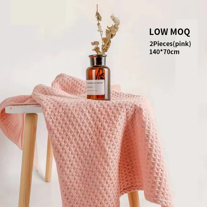 Eco Friendly hemp textile bath linens kids  linen waffle hemp bath towel