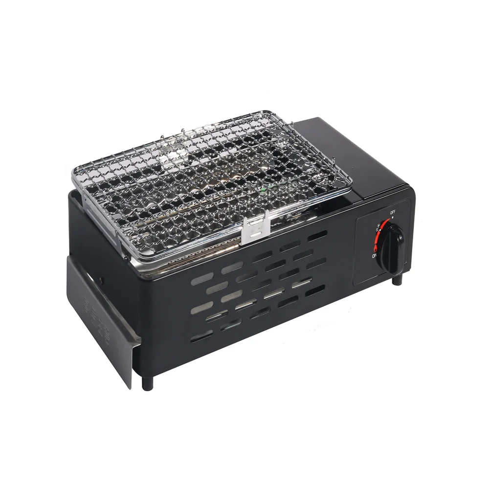 High quality professional two purpose portable butane outdoor stainless steel bbq gas grill