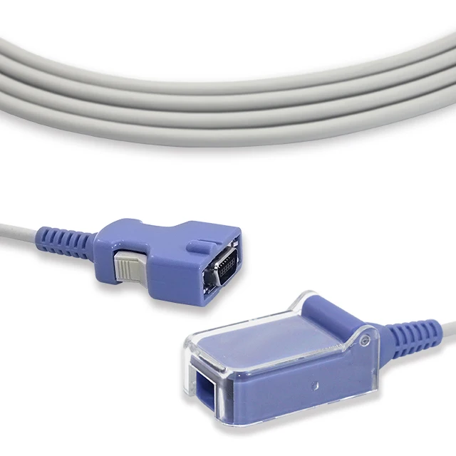 Hot Selling Reusable Extension Spo2 Adapter Cable Compatible With Nellcor Tech