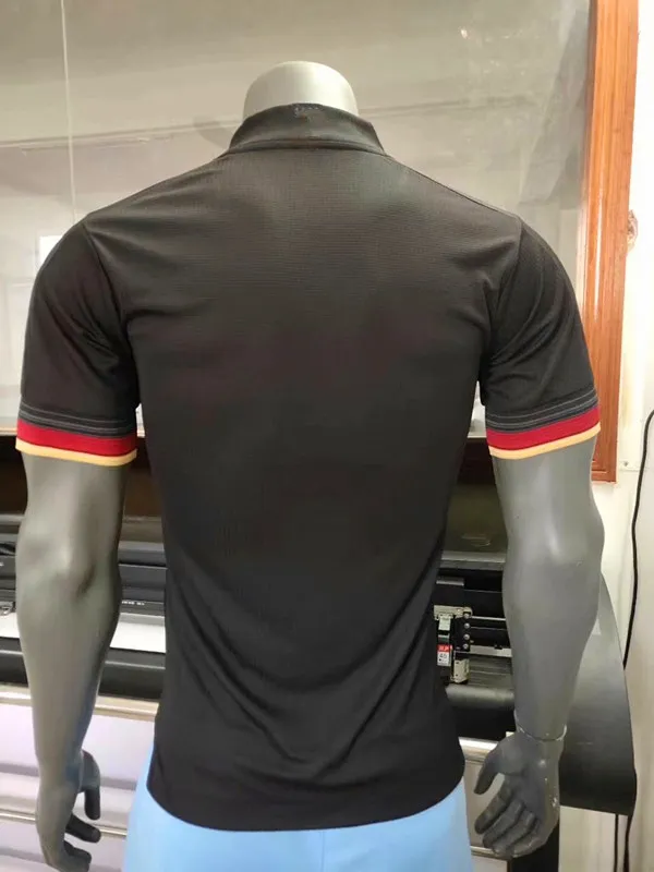 Thailand black soccer jersey 2021 player version thailand quality black Kroos Werner Reus Kimisi football shirt