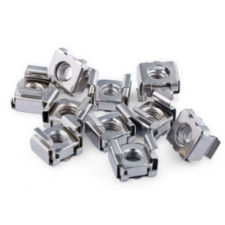 
High Quality Hot-selling Custom Steel Galvanized Square Weld Nut Thin Nut Square Threaded Nut M3 M4 M5 M6 M8 