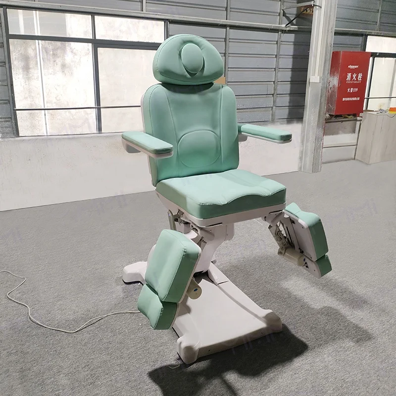 Yimmi Deluxe Split-Leg Massage Table Electric Medical Spa Salon Bed Electric Dermatology Treatment Electric Podiatry Chair