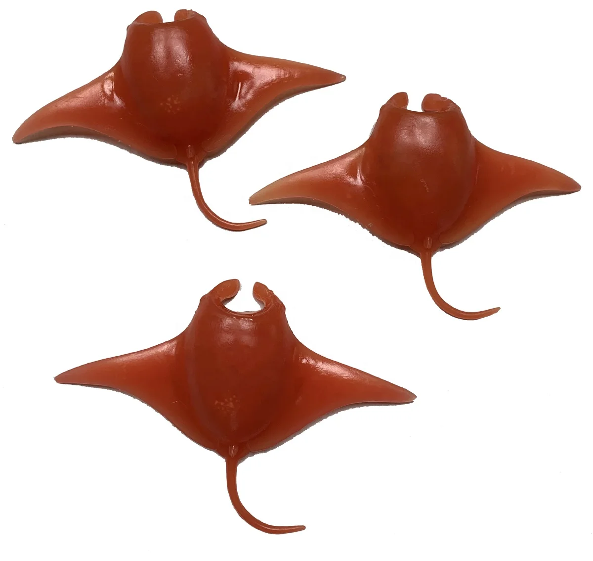 plastic ocean animals thermo color change TPR toys