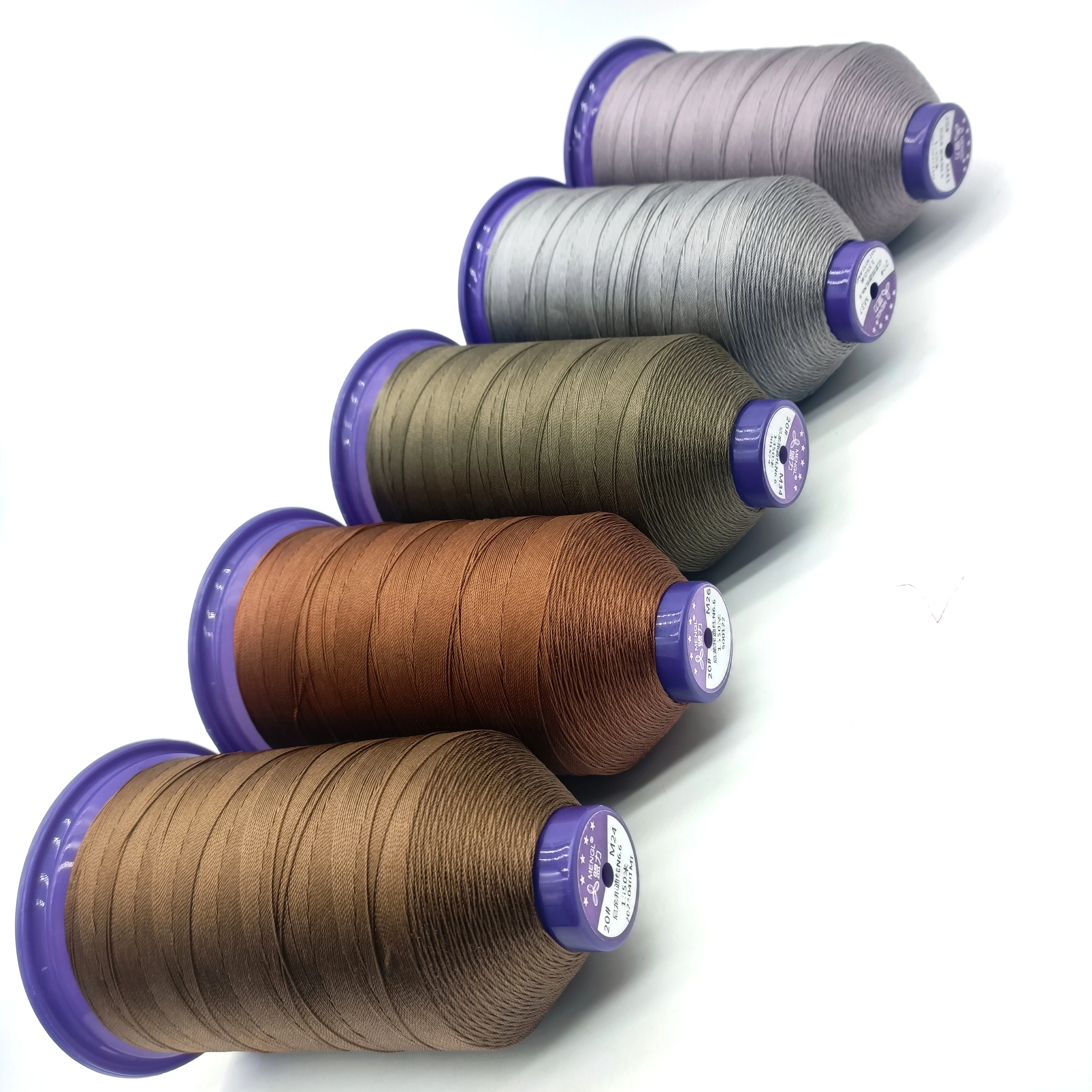 210D/3 bonded sewing thread hilo de nylon 6.6 bondeado 3mm for sewing leather