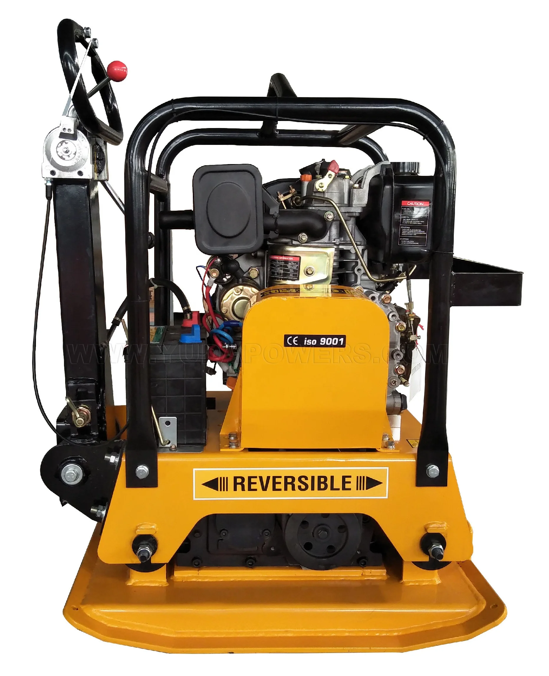 160kg 300kg Compactor C160 C330 Portable Reversible Plate Compactor Two Way Earth Compactor